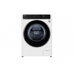Стиральная машина LG/ Стиральная машина LG, отдельностоящая, ВхШхГ 850х600х455 мм, загрузка 7 кг, 1200 об/мин, LED дисплей, технология AI DD, дозагрузка белья, пар, инверторный мотор с прямым приводом, отсрочка старта, энергоэффективность А, цвет белый
