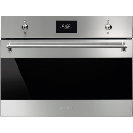 Духовой шкаф SMEG SO4301M0X, 60 см, 45 см, нержавеющая сталь, микроволновая печь