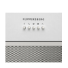 Встраиваемая вытяжка KUPPERSBERG High-Tech 60 см - Механическое управление, 780 м³/ч, 3 скорости, белая, с обратным клапаном и угольным фильтром KF-SC 2