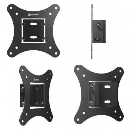 Кронштейн ONKRON SN31 Black 10-32, макс. 20кг, наклон -5°/+15°, вылет 30-43мм