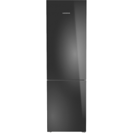 Холодильник LIEBHERR cngbc 5723-22 001, A++, NoFrost, EasyFresh, 201,5 см, черное стекло