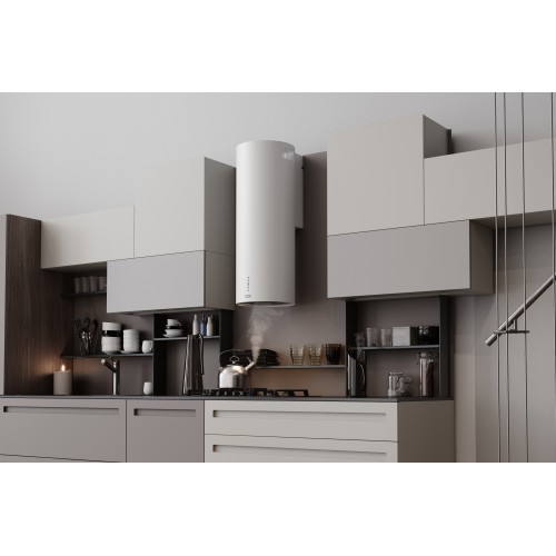 Вытяжка Franke/Best AXIS 35 WH - Цилиндрическая настенная вытяжка 35 см, 750 м³/ч с LED освещением и электронным управлением