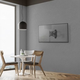 Кронштейн ONKRON NP15 Black для ТВ 10-32, VESA 100x100, наклон ±8°, поворот 180°, вылет 65-408 мм, макс. вес 25 кг