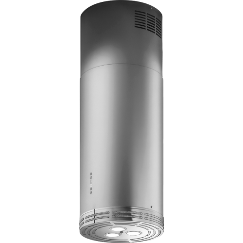 Островная вытяжка ELICA 33 см: отвод/рециркуляция, 3 скорости, 1200 м³/ч, LED освещение, индикация фильтра, уровень шума 49-63 дБ, цвет не указан.