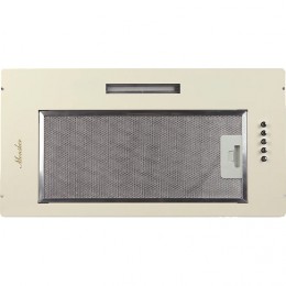 Вытяжка MONSHER Angers 60 Beige, 60 см, 800 м³/ч, 3 скорости, кнопочное управление, 45 дБ, светодиоды, фильтр KFY опция