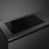 Встраиваемая варочная панель SMEG 90 см - ультранизкий профиль, Compact Slider, 5 зон, черный цвет