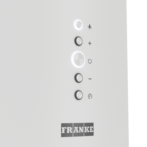 Вытяжка Franke/Best AXIS 35 WH - Цилиндрическая настенная вытяжка 35 см, 750 м³/ч с LED освещением и электронным управлением