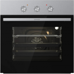 Духовой шкаф GORENJE BO6727E03NX, 73 л, класс А, механическое управление, CompactDoor, EcoClean.