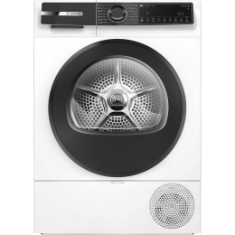 BOSCH WQK25200M, Сушильная машина, 10 кг, A++, Тепловой насос, LED-дисплей, 15 программ, белый.