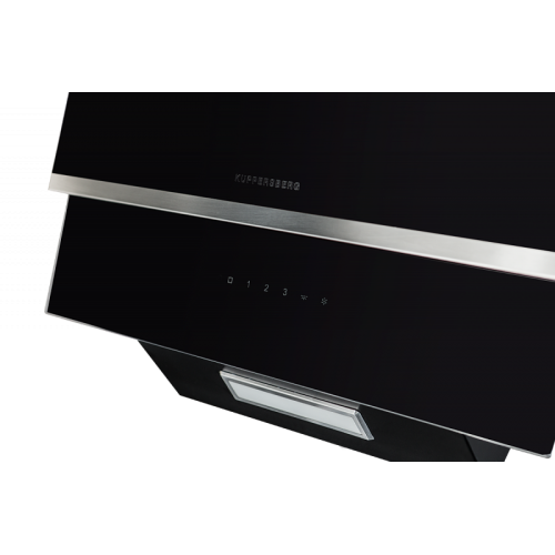 Вытяжка Kuppersberg 60 см - Настенная, 600 м³/ч, Сенсорное Управление, 3 Скорости, LED Освещение, Металлические Фильтры