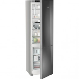 Холодильник LIEBHERR cngbc 5723-22 001, A++, NoFrost, EasyFresh, 201,5 см, черное стекло