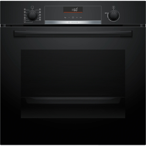Духовой шкаф Serie 6 черный, класс А, 7 режимов, LCD-дисплей, EcoClean, SoftClose - идеальный выбор для вашей кухни