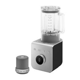Блендер SMEG BLC02BLMEU, черный, 9 скоростей, 5 режимов, таймер, дисплей