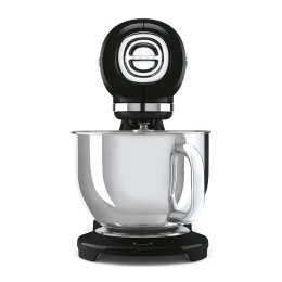 Планетарный миксер SMEG SMF05BLEU, 1000 Вт, 4.8 л, 10 скоростей, черный.