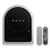 Настольная индукционная плита Smeg 1 зона, 1.45/2.1 кВт, сенсорное управление, таймер, изумрудно-зеленая