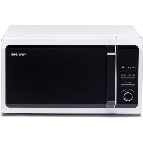 Микроволновая печь Sharp 20 л, 800 Вт, белая эмаль - Надежное решение для кухни