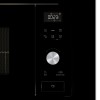 Встраиваемая микроволновая печь GORENJE с электронным управлением, черная, 20 л, левостороннее открывание, размеры 59,5 × 38,8 × 34,4 см