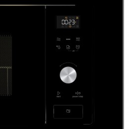 Gorenje BMX201AG1BG - Встраиваемая микроволновая печь, 800 Вт, черная, 20 л, электронное управление.
