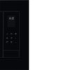 Встраиваемая микроволновая печь ELECTROLUX с грилем, 25 л, черная, высота 390 мм