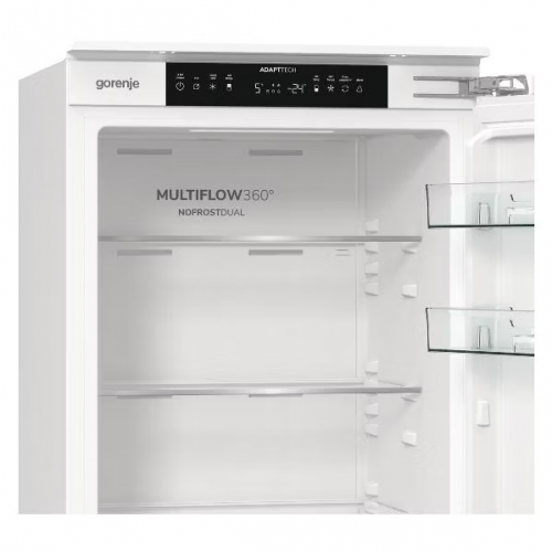 Встраиваемый холодильник Gorenje 1772х540х545 мм с No Frost, 243 л, электронным управлением и зоной свежести