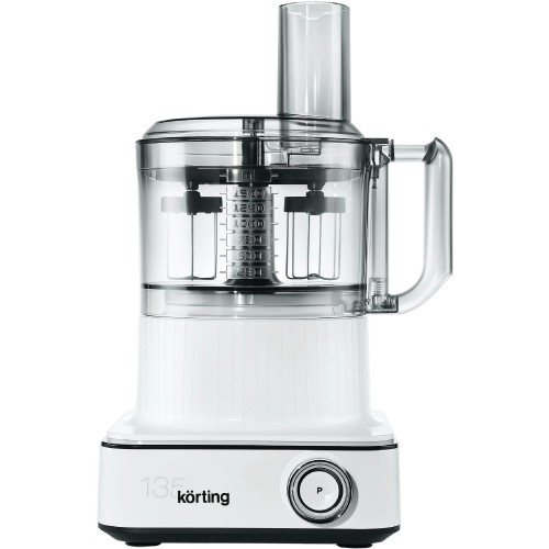Кухонный комбайн Korting KFP 0203 W - 1200 Вт, 6 скоростей, 2 л, белый