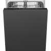 Посудомоечная машина Smeg 60 см с сенсорным управлением Soft Touch, 13 комплектов, 8 программ, инверторный мотор 2.0, AquaStop, автоматическое открывание, конденсационная сушка, LED дисплей, черная