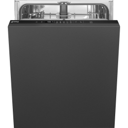 Посудомоечная машина Smeg STL262D, 60 см, 13 комплектов, 8 программ, инверторный мотор, AquaStop, автоматическое открывание, конденсационная сушка, черный.