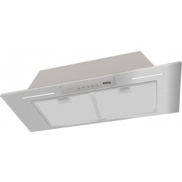 Вытяжка Korting khi 9931 x, 90 см, 950 м³/ч, LED, 56 дБ, алюминиевый фильтр, механическое управление