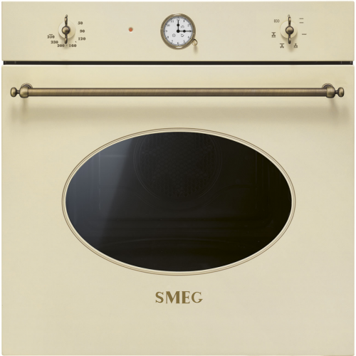 Духовой шкаф Smeg Coloniale 60 см - 70 л, 6 функций, электромеханическая регулировка, галогеновая подсветка, таймер, энергоэффективность