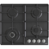 Встраиваемая газовая варочная панель GORENJE черная с автоматическим электроподжигом, размеры 13x60x52 см, вес 11,5 кг