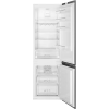 Встраиваемый холодильник SMEG 1775x540x545 мм - комбинированный, автоматическая разморозка, LED подсветка, инверторный компрессор, 193 л, класс E, цвет белый