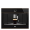 Кофемашина Smeg/ SMEG CMS4604NRRU Автоматическая кофемашина, 60 см, высота 45 см, черное стекло Eclipse, медный профиль