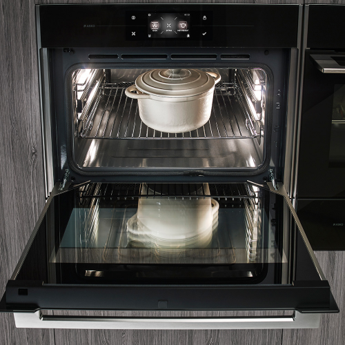 Встраиваемая электрическая духовка ASKO 507873 - 59.5x59.5x54.6 см, 73 л, 18 режимов, щуп, антрацит