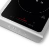 Настольная индукционная плита Smeg 1 зона, 1.45/2.1 кВт, сенсорное управление, таймер, изумрудно-зеленая