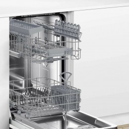 BOSCH SPV2HKX42E: посудомоечная машина на 9 комплектов, 5 программ, 44.8x55x81.5 см, черная, сушка с теплообменником, индикация лучом, Польша
