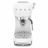 Ручная кофемашина Smeg 50-х | Регулируемая температура, 15 бар, 1.1 л, белая