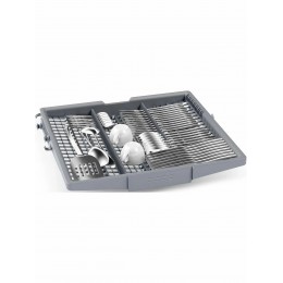 Bosch SMP6EMW86Q, посудомоечная машина, 60 см, 13 комплектов, 6 программ, 4 режима, защита стекла, проточный нагрев, самоочистка, AquaSensor, Wi-Fi, отсрочка запуска, 3 корзины.