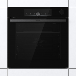 GORENJE BPSA6747A08BG - Встраиваемый духовой шкаф 60 см, 77л, IconLED+, паровое приготовление, термозонд, пиролиз, черный.