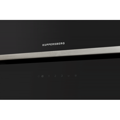 Вытяжка Kuppersberg 60 см - Настенная, 600 м³/ч, Сенсорное Управление, 3 Скорости, LED Освещение, Металлические Фильтры