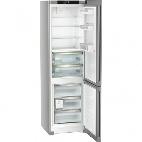 Холодильник LIEBHERR с BioFresh и NoFrost, 201.5 см, A++, SteelFinish - идеальный выбор для свежих продуктов