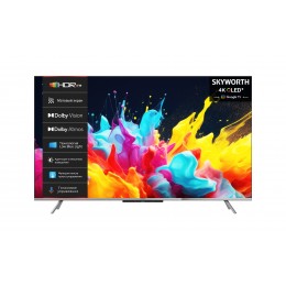 Телевизор Skyworth 43Q66H, 43, Full HD, Google TV, Dolby Audio, безрамочный дизайн