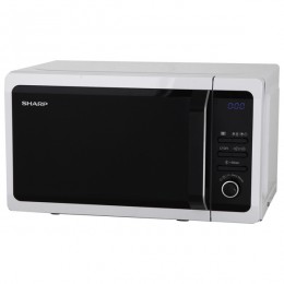 Микроволновая печь Sharp r2852rw, 20 л, 800 Вт, белая эмаль