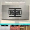 Кронштейн ONKRON/ 32-90" макс 400*600 наклон -5°/+10°, поворот ±40° Макс нагрузка 50кг, от стены 34-330мм, черный