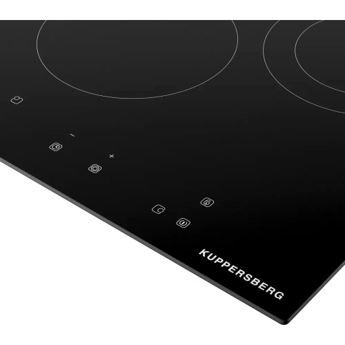 Варочная поверхность Kuppersberg Hi-Light 45 см - Сенсорное управление, таймер, автоматическое отключение, черный цвет
