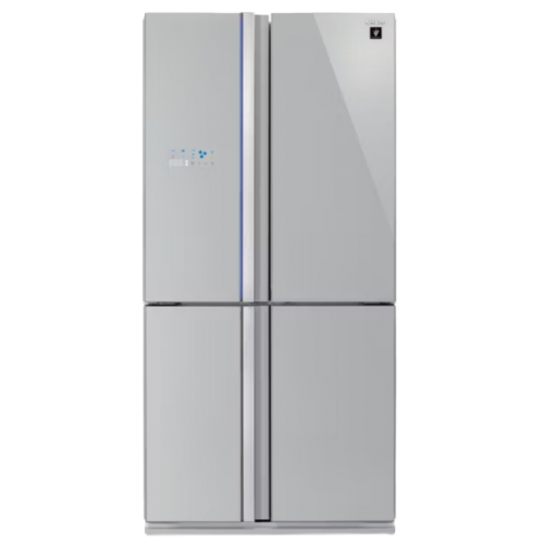 Холодильник Sharp 600 л, отдельностоящий, No Frost, инверторный компрессор, ионизация, быстрое замораживание и охлаждение, LED освещение