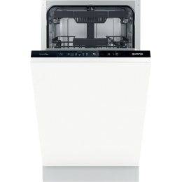 Посудомоечная машина Gorenje GV561D11, 45 см, 3 корзины, нержавеющая сталь, AquaStop, 9 л/цикл, 45 дБ, 81,5 см.