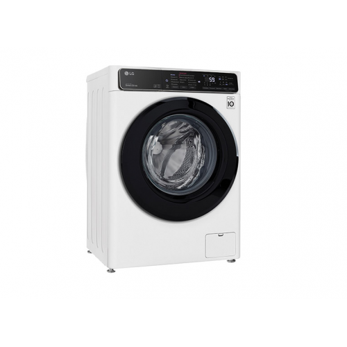 Стиральная машина LG/ Стиральная машина LG, отдельностоящая, ВхШхГ 850х600х455 мм, загрузка 7 кг, 1200 об/мин, LED дисплей, технология AI DD, дозагрузка белья, пар, инверторный мотор с прямым приводом, отсрочка старта, энергоэффективность А, цвет белый