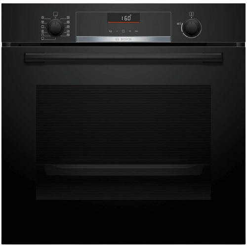 Духовой шкаф Serie 6 черный, класс А, 7 режимов, LCD-дисплей, EcoClean, SoftClose - идеальный выбор для вашей кухни