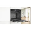 Духовой шкаф-пароварка Home Connect!! Serie 8 — черный, 21 режим, сенсорное управление, приготовление на пару, 4-слойное остекление, TFT-дисплеи 2,5