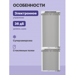 Холодильник Liebherr ICNd 5133-22 001, 254л, 71л, D-класс, IceMaker, 178 см, NoFrost